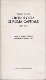 Appunti per una cronologia di Roma capitale