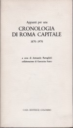 Appunti per una cronologia di Roma capitale